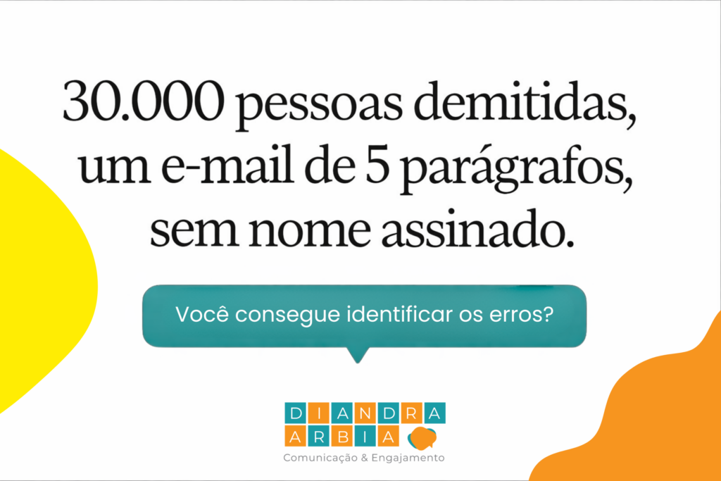comunicação interna em crise oracle demissão em massa 2026