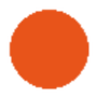 circulo laranja