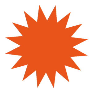 explosão laranja