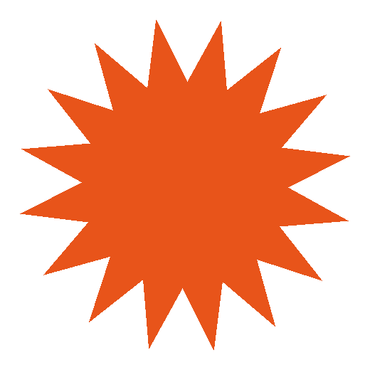 explosão laranja